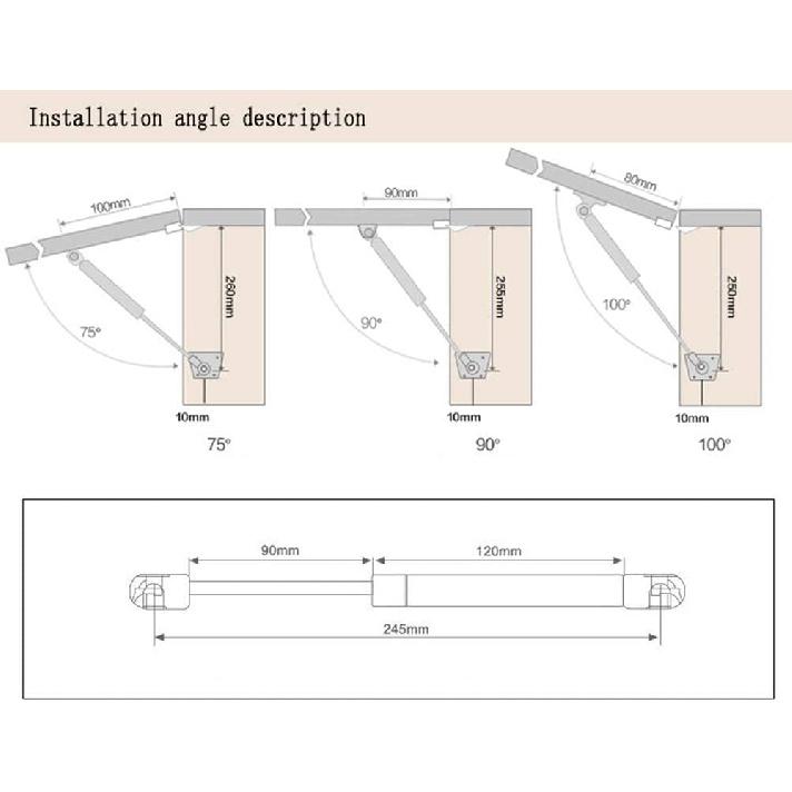 Arc pe gaz, Amortizor pe gaz, Amortizoare pe gaz, Balamale cu închidere lentă, Balamale pentru cutie de jucării, Suporturi de ridicare, Suport pentru capac, Balamale pentru uși de dulap de bucătărie, Suport hidraulic pentru ușă
