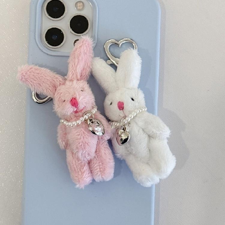 Phone Chain Rabbit Cartoon Handbag Pendant Keychain Party Favor Doll-Keychain