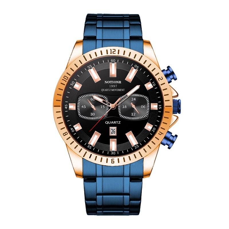 

New Men Watches Quartz Business Watch for Mens Casual Luxury Watch Men Sports Watches Calendar Luminous Clock