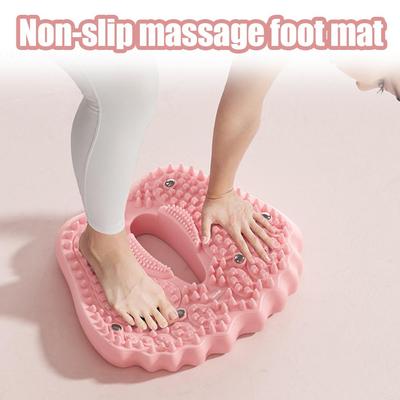 1Pcs Magnetic Massage Foot Mat Multi-Function Anti-slip Acupressure Board Household Inflatable Foot Stepper Massage Plate