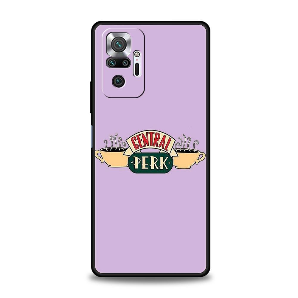 Friends Phone Case Cover for Redmi 14C 10C Note 15 14 13 12 10 11 K40 Pro Plus 5G Shockproof Soft TPU Shell Fundas Capas Bags