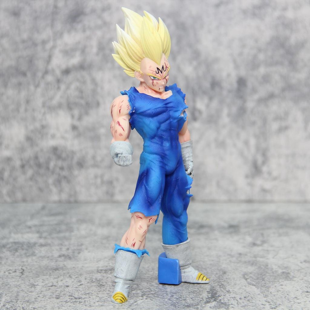 20cm Anime Dragon Ball Figure Vegeta Figures Action Battle Damage Statue Anime Figurine Pvc Model Doll Collection Toys Gifts