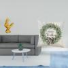 Feng Shui Sculpture Home Decor with Festive Cushion Cover for Sofa Couch Office Car Housewarming And