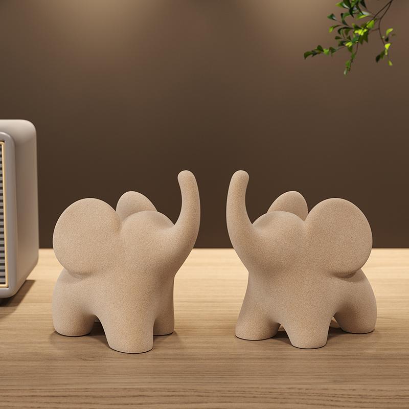 Elephant cute cartoon ornaments home accessories living room decoration home decoration accessories home accessories