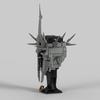 927pcs MOC LOTR Witch King Of Angmar Helmet Hobbit Lord Rings Model Building Blocks Architecture Toy Christmas Gifts Brick Kids