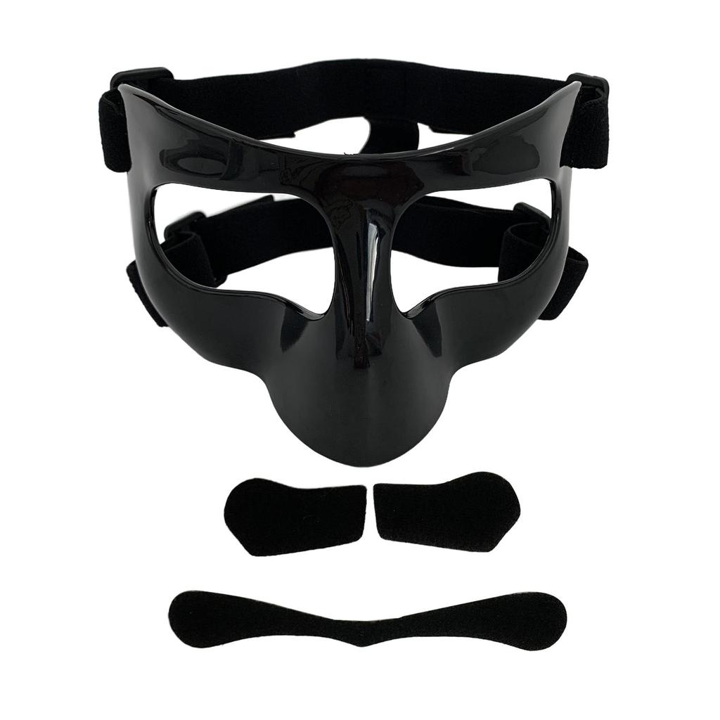 Basketball Mask, Face Shield Mask Face Protection, Durable Sports Shield for Broken Nose Face Mask Nose Guard for Boxing