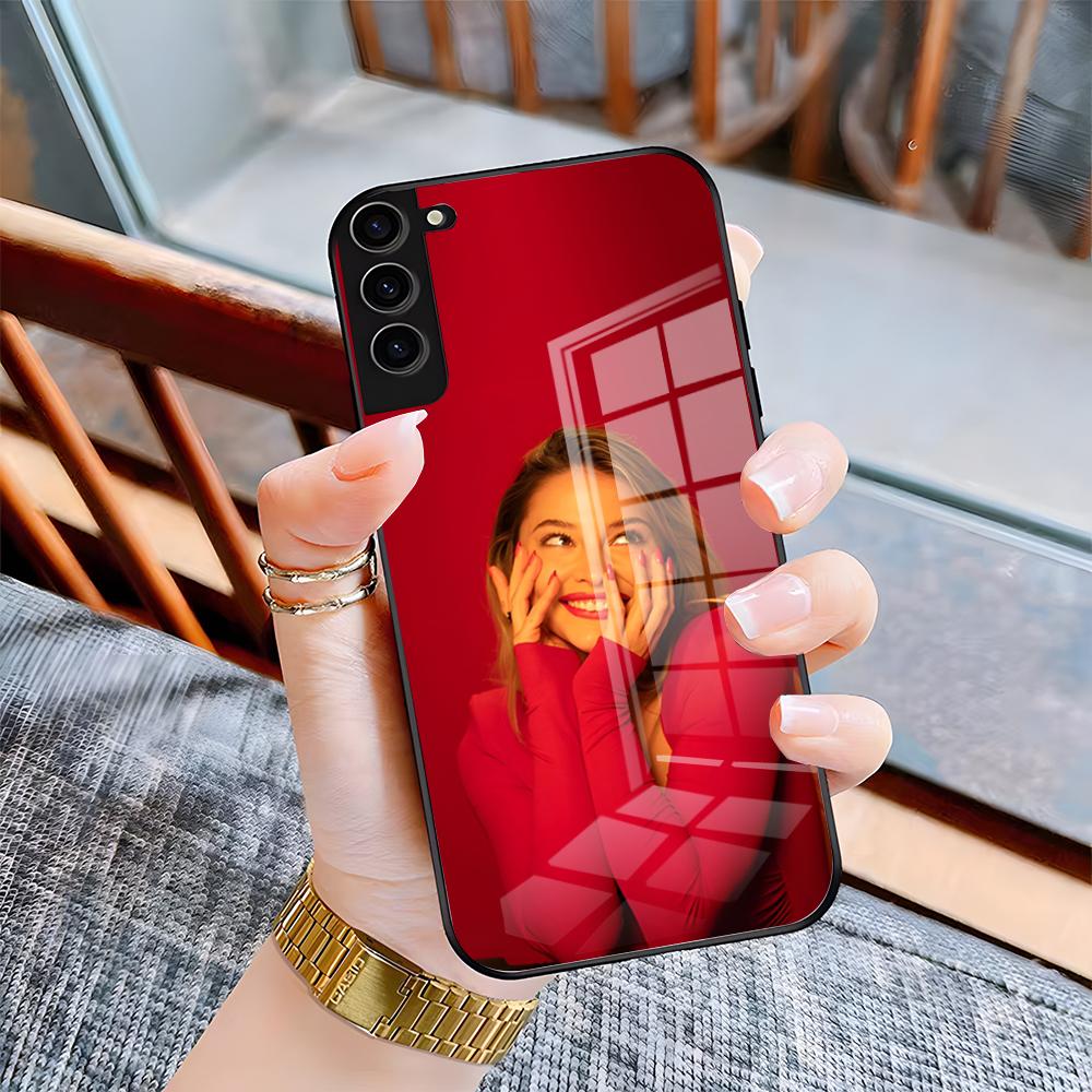 Actor M-Madelyn C-Cline Phone Case For Samsung S26 S25 Plus S20 S20 Plus S22 Ultra S23 FE S21 Plus S21 Ultra Glass Cover