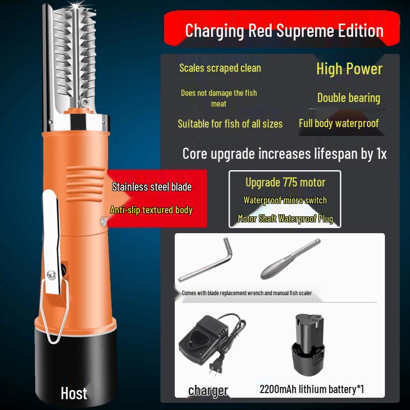 Qiwei Commercial Electric Fish Scaler