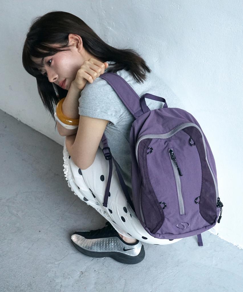 Salbol 503 Mesh Backpack [Purple]