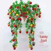 Luxury Floral Wall Decor: New Year Fortune Vine with Greenery and Artificial Flowers