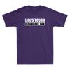 Lifes Tough Get A Helmet Unisex Funny Political Quote Republican Vintage Tshirt
