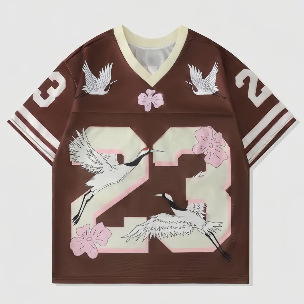 No.23 Print Men T-Shirt Women Short Sleeves California New York T-Shirt Vintage Los Angeles Sport Daily Tees Kids Clothes Tops