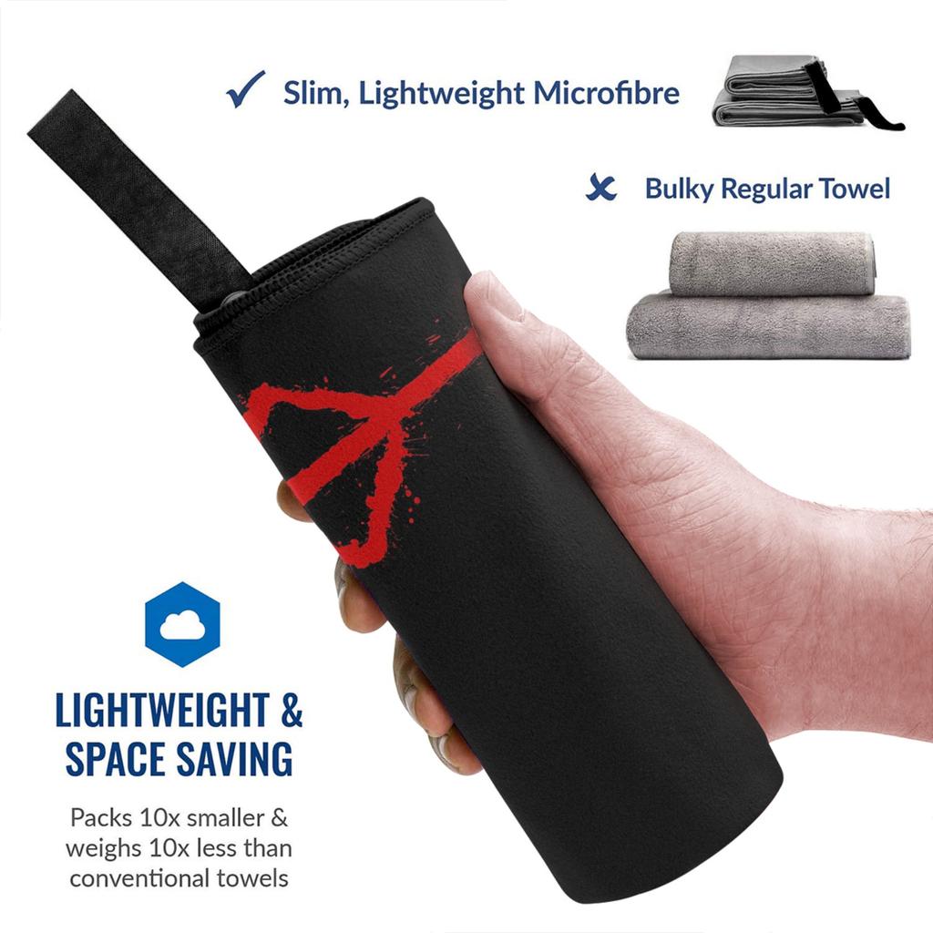 Bloodborne - Hunter Rune Beach Towel Soft Microfiber Quick Dry Absorbent Quick Towels For Bath