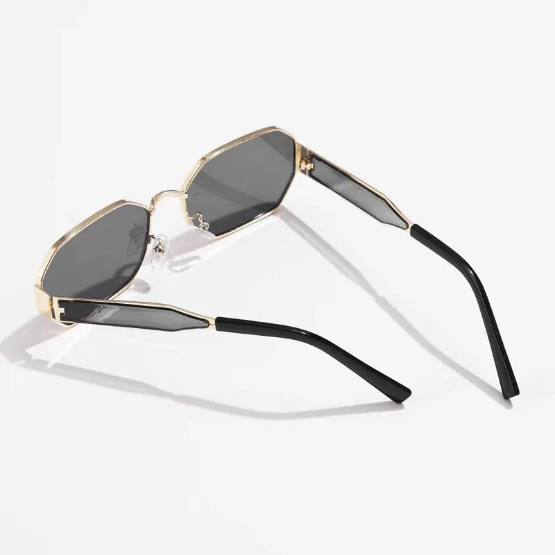Small Frame Vintage Sunglasses Women Polygon Luxury  Eyewear Women High Quality  Glasses Gafas De Sol Mujer