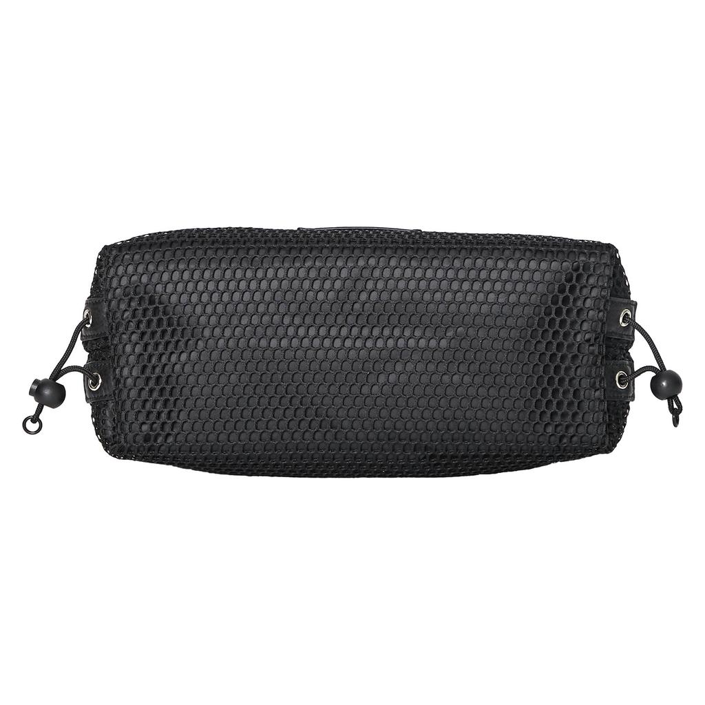 Players Women's Mesh Drawstring Shoulder Bag, Size S, 91207512A, Black [A], Approx. 32cm W X 20cm H X 13cm D, Shoulder Height 27-57cm