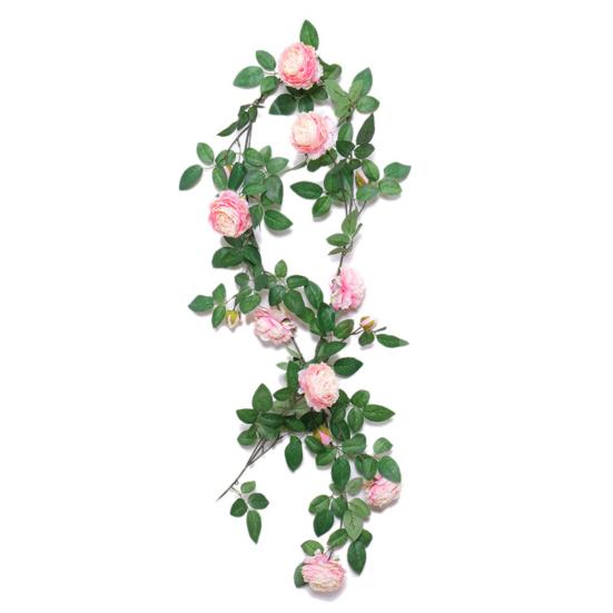 Cheap Fashion Product Fake Flowers Garland No Wither NonFading Fabric