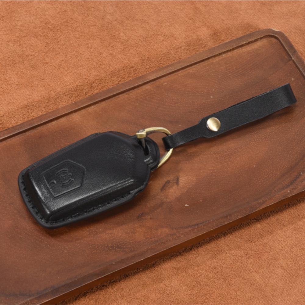 

Genuine Leather Key Case for Sanyang TL500/508 & MAXSYM400 Remote Control чёрный