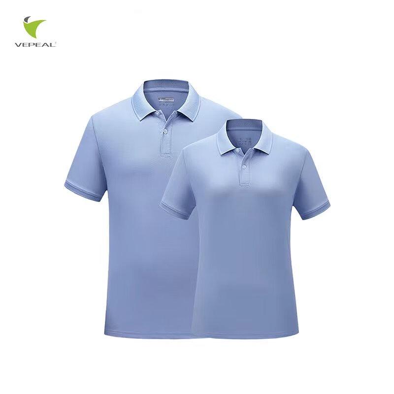 VEPEAL Couple s Casual Short-Sleeve Polo Shirt VTX-033 XS