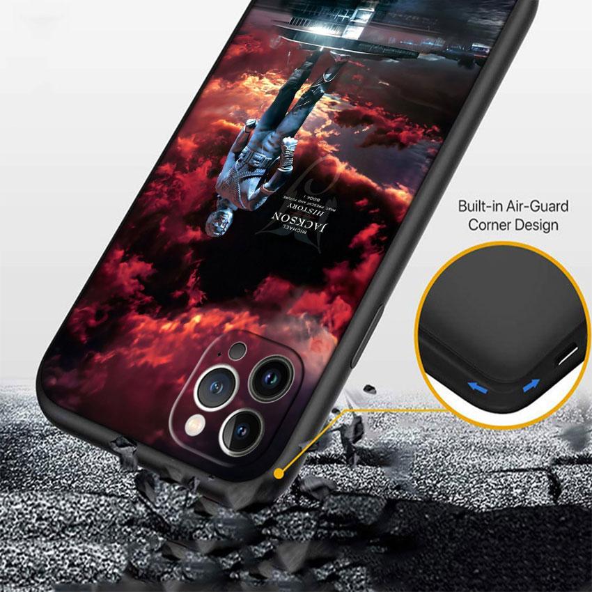 M-Michael J-Jackson Telefontok Samsung Galaxy A11 A12 A13 A15 A52S A53 A55 A56 A70 A71 A72 A73 F06 F16 F56 A32 A33 készülékekhez