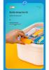 BNBS Portable Waterproof Beach Storage Box: Clear, Handheld Organizer for Outdoor Swimming Supplies