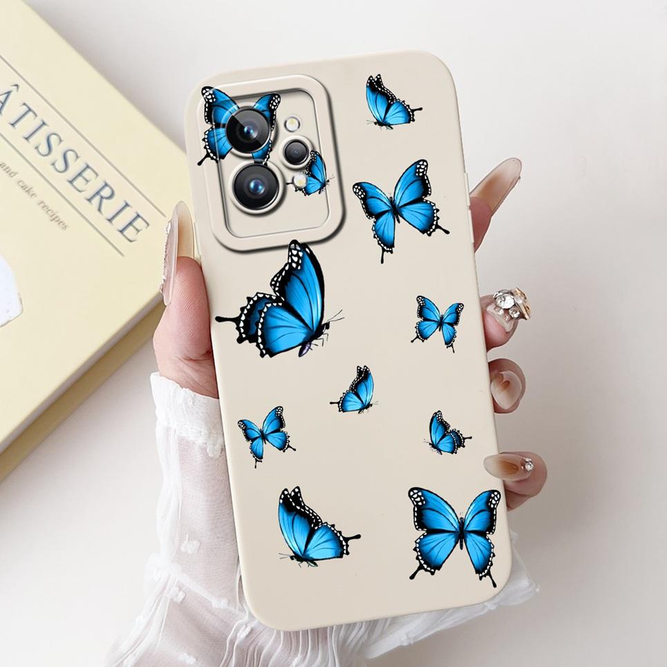 Cover per Telefono Femminile Cuore d'Amore per Realme GT2 Pro Custodia Realme GT Neo2 GT2 GT Neo 3T Funda Silicone Morbido Opaco Protezione Lente Capa