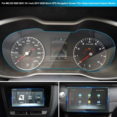 Προστατευτικό Οθόνης Αυτοκινήτου για MG ZS 2020 2024 2017-2020 Οθόνη Πλοήγησης GPS Αυτοκινήτου Ταινία Προστατευτικό Οθόνης από Τζαμί Τεμπέλης Αυτόματο Αξεσουάρ