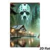 Metal Wall Sign Anime Horror Corpse Party Scene 20x30cm Decor