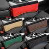 Suede Seat Side Storage Pocket for Car Seat Gap Filler Organizer Box Pu Leather Car Crevice Stowing Tidy Interior Accessories
