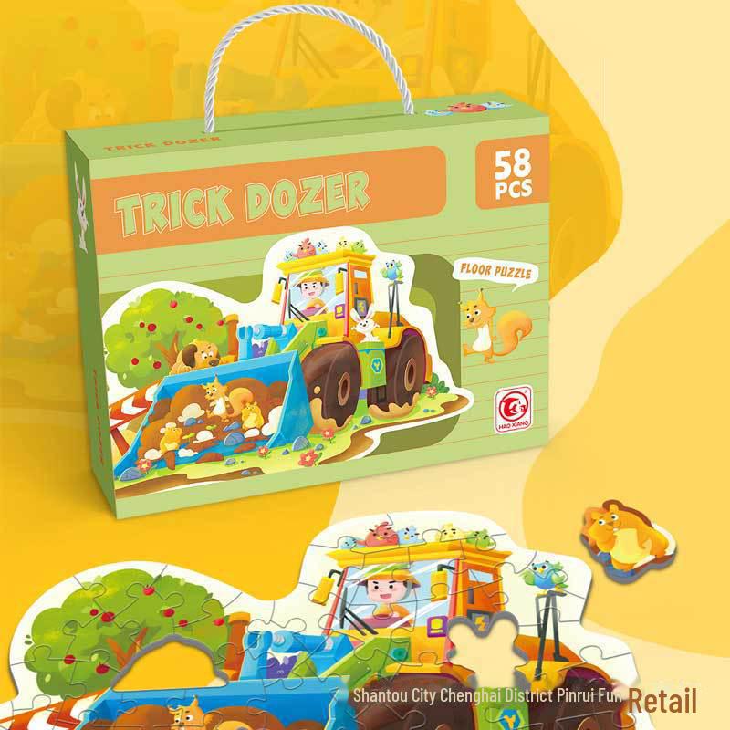 New Halloween and Christmas Children's Puzzle Educational Toys - Perfect for Baby Gifts, Birthday Presents, and Kindergarten Souvenirs.