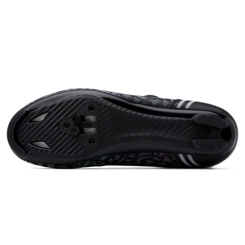 Scarpe da Ciclismo Strada Mountain Bike Compatibili Tacchette a Blocco Traspiranti Unisex Bici