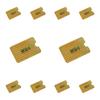 10pcs Reader Lock NFC Blocking Case Aluminium Foil ID Card Box Anti RFID Card Holder  Female/Male