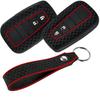 2 Pcs Silicone Car Key Case Cover Shell Fob For Toyota Prius Camry Corolla C-Hr Chr Rav4 Prado Key Chain Accessories