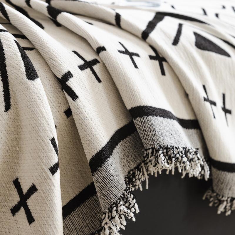 Simple Chenille Sofa Towel, Universal Sofa Cover for All Seasons, New Anti-cat Scratch All-inclusive Universal Cover Blanket