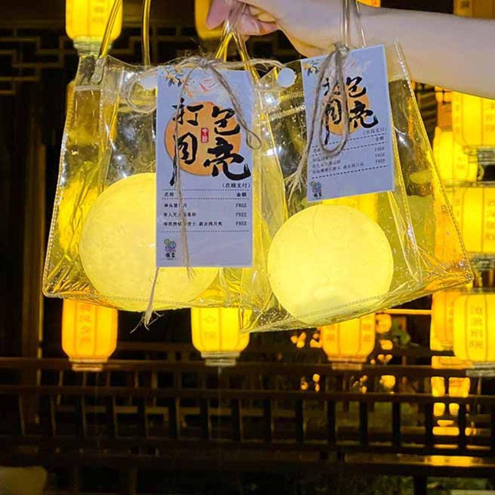 3D Pack the Moon Light Mid Autumn Festival Traditional Festival Lantern Small Night Lights  Gift