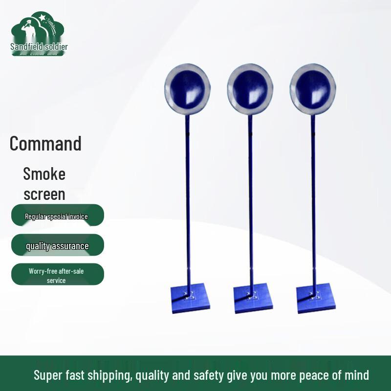 Referee Starting Smoke Screen & Mobile Platform