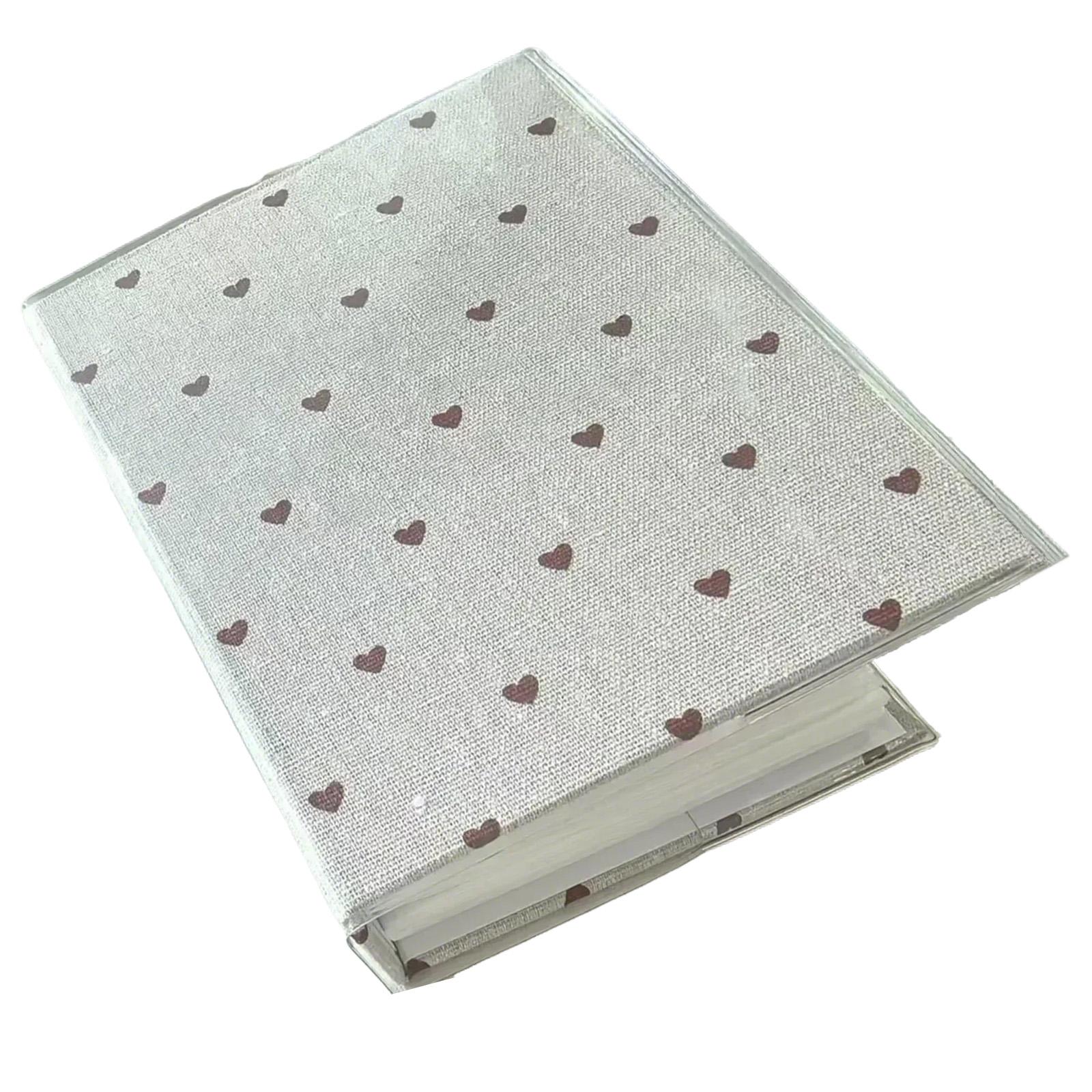 

Якісний тканинний 6-дюймовий фотоальбом на 100 фотографій, велика місткість для сімейних, весільних, ювілейних спогадів, для зберігання листівок A