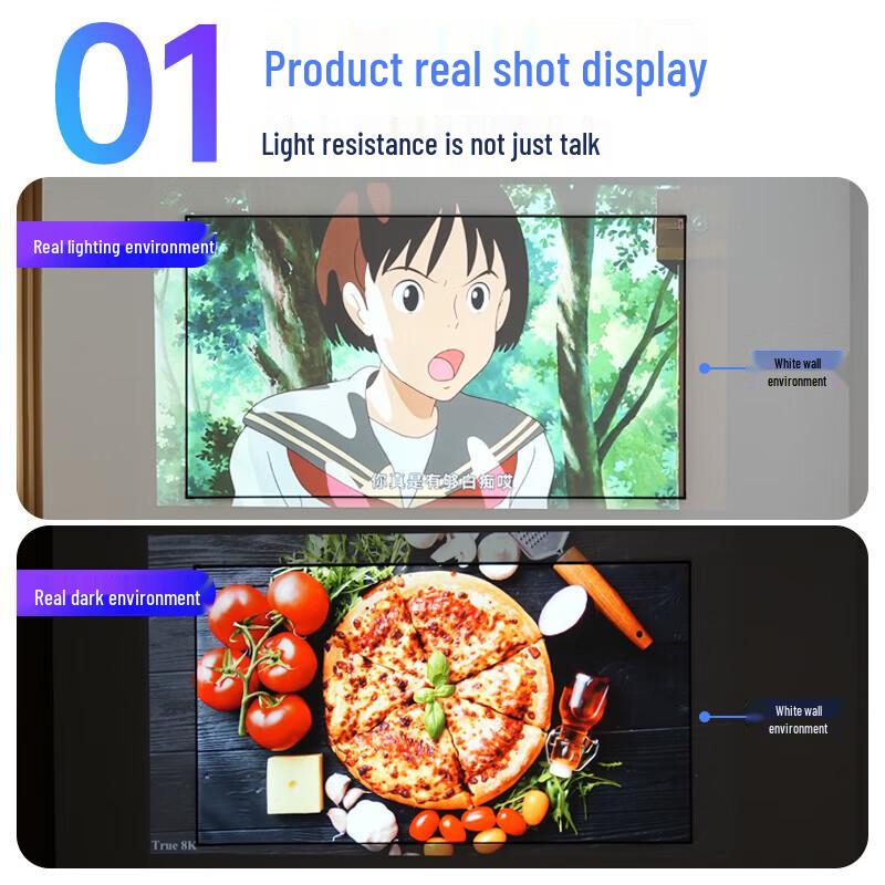 IN&VI S2 Metal Anti-Light Projector Screen