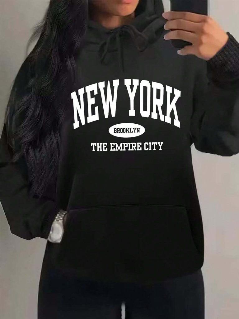 Brooklyn Creative Print Women's Hoodie