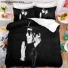 Michael Jackson Star 3D Bettwäsche-Set mit Bettbezug, Bettdecke, Leinenkissenbezügen, Heimdeko, Geschenk, Einzelbett, Doppelbett, Twin, Kingsize, Queensize