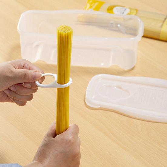 1,3 l Nudelkocher für die Mikrowelle mit Siebdeckel, lebensmittelecht, hochtemperaturbeständig, schnell und einfach zu bedienen, Nudelkochbox, Messringe, Mikrowelle