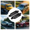 Car Side Vents Exterior 2 Pieces Hood Intake Decorative Trim Side Vent Decorative Decal Sticker For Vehicle Hood Bonnet Engine
