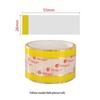 Hot 360/460 Sheets Per Pack Preventing Spills And Ensuring A Tight Seal Individual Sticker Seals Bubble Tea Cup Sealing Stickers