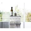 Yamazaki Kitchen Storage Condiment Storage Rack, Tower, White, 3276