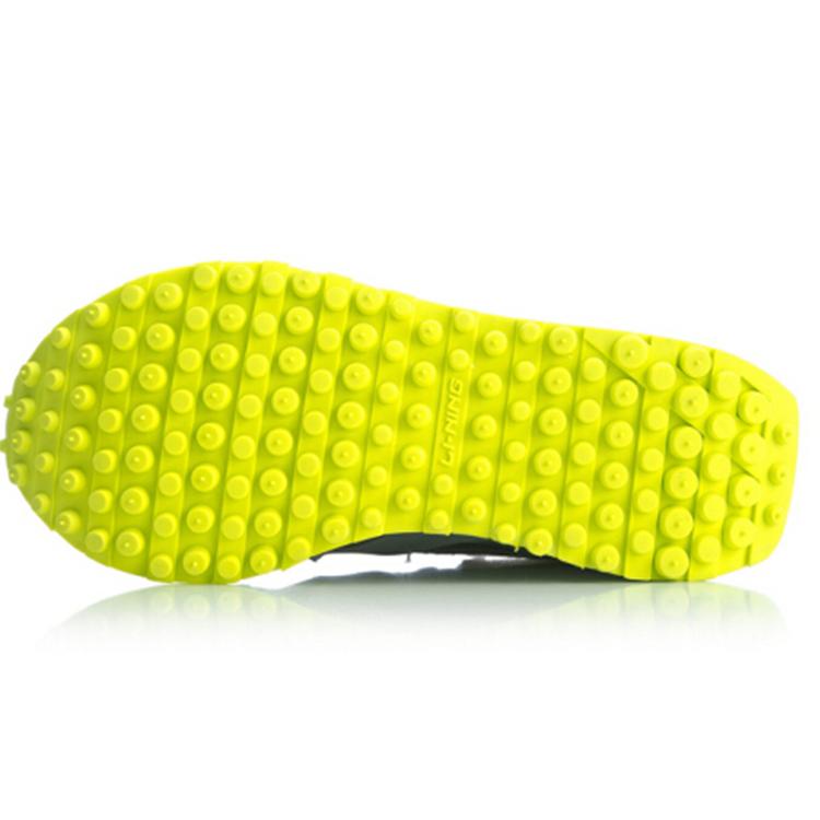 Li Ning 001 Rutschfest, Abriebfest, Leicht, Niedrig geschnitten, Sportliche Freizeitschuhe Damen Schnee Grau AGCP382-5