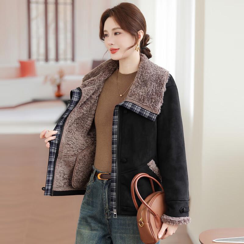 Yalu Women's Fleece-Lined Winter Jacket