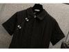 Women's Plus Size Summer Qipao: Gentle Chinese Style Tea Break Little Black Dress