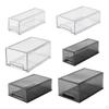 Acrylic Container for Desk Storage with Drawer