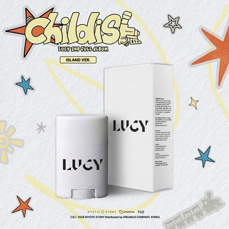 

[ПРЕДЗАКАЗ] LUCY – 2-й Альбом Childish (Островная версия) 1pcs