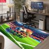 Soccer Floral Print Large Room Carpet Non Slip Cartoon Kids Bedroom Living Room Floor Mat Home Decor Children's Play Carpet