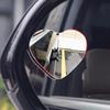 2PCS Adjustable Heart Shaped Car Reversing Aid Rearview Convex Mirror Car Blind Spot Rearview Mirror 360 Degree